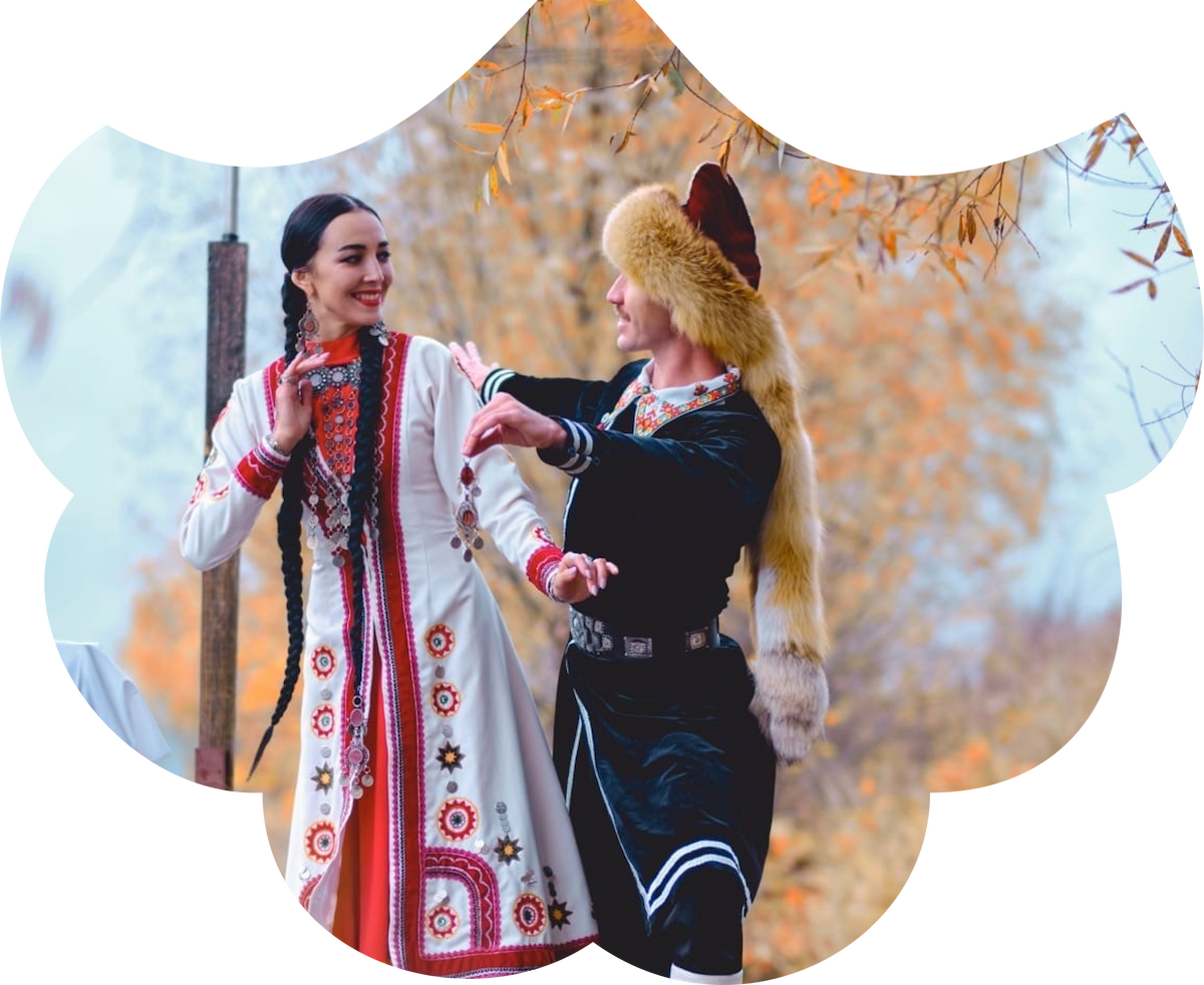 Башкирские танцоры